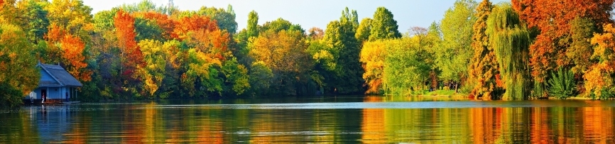 Картина на холсте Озеро, арт hd2059501