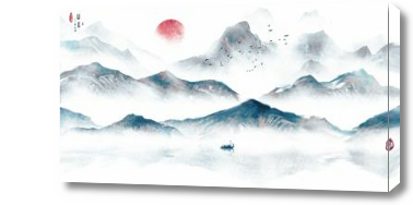 Картина Горный пейзаж
