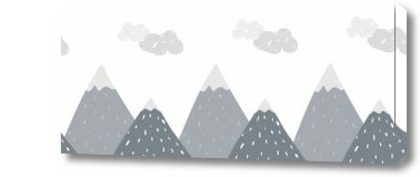 Картина Туманные горы
