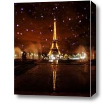 Картина Эйфелева башня