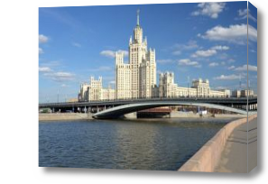 Картина Москва река