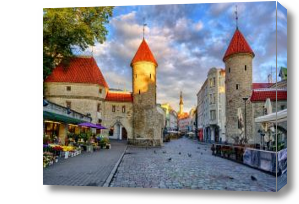 Картина Старый город