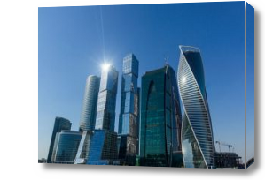 Картина Москва Сити